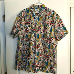 J. Crew Short Sleeved Button Down (NYC)